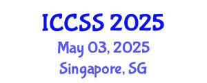 International Conference on Computational and Statistical Sciences (ICCSS) May 03, 2025 - Singapore, Singapore