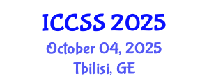 International Conference on Computational and Statistical Sciences (ICCSS) October 04, 2025 - Tbilisi, Georgia