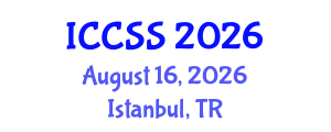 International Conference on Computational and Statistical Sciences (ICCSS) August 16, 2026 - Istanbul, Turkey