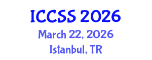 International Conference on Computational and Statistical Sciences (ICCSS) March 22, 2026 - Istanbul, Turkey
