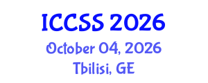 International Conference on Computational and Statistical Sciences (ICCSS) October 04, 2026 - Tbilisi, Georgia