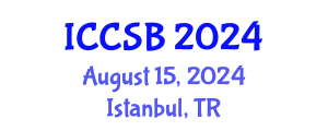 International Conference on Computational and Systems Biology (ICCSB) August 15, 2024 - Istanbul, Turkey