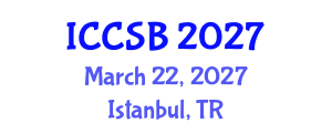 International Conference on Computational and Systems Biology (ICCSB) March 22, 2027 - Istanbul, Turkey International Conference on Computational and Systems Biology (ICCSB) March 22, 2027 - Istanbul, Turkey