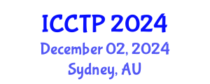 International Conference on Computational and Theoretical Physics (ICCTP) December 02, 2024 - Sydney, Australia