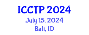 International Conference on Computational and Theoretical Physics (ICCTP) July 15, 2024 - Bali, Indonesia