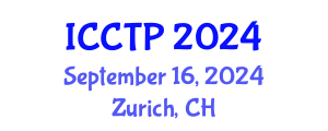 International Conference on Computational and Theoretical Physics (ICCTP) September 16, 2024 - Zurich, Switzerland