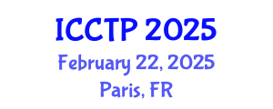 International Conference on Computational and Theoretical Physics (ICCTP) February 22, 2025 - Paris, France