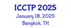 International Conference on Computational and Theoretical Physics (ICCTP) January 18, 2025 - Bangkok, Thailand