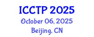 International Conference on Computational and Theoretical Physics (ICCTP) October 06, 2025 - Beijing, China