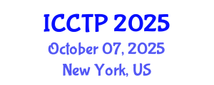 International Conference on Computational and Theoretical Physics (ICCTP) October 07, 2025 - New York, United States