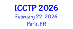 International Conference on Computational and Theoretical Physics (ICCTP) February 22, 2026 - Paris, France