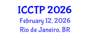 International Conference on Computational and Theoretical Physics (ICCTP) February 12, 2026 - Rio de Janeiro, Brazil International Conference on Computational and Theoretical Physics (ICCTP) February 12, 2026 - Rio de Janeiro, Brazil