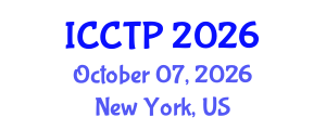 International Conference on Computational and Theoretical Physics (ICCTP) October 07, 2026 - New York, United States