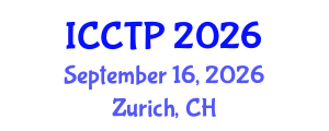 International Conference on Computational and Theoretical Physics (ICCTP) September 16, 2026 - Zurich, Switzerland