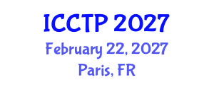 International Conference on Computational and Theoretical Physics (ICCTP) February 22, 2027 - Paris, France International Conference on Computational and Theoretical Physics (ICCTP) February 22, 2027 - Paris, France