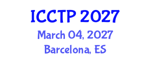 International Conference on Computational and Theoretical Physics (ICCTP) March 04, 2027 - Barcelona, Spain