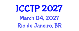 International Conference on Computational and Theoretical Physics (ICCTP) March 04, 2027 - Rio de Janeiro, Brazil International Conference on Computational and Theoretical Physics (ICCTP) March 04, 2027 - Rio de Janeiro, Brazil