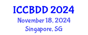 International Conference on Computational Biology and Drug Design (ICCBDD) November 18, 2024 - Singapore, Singapore