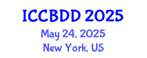 International Conference on Computational Biology and Drug Design (ICCBDD) May 24, 2025 - New York, United States