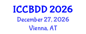 International Conference on Computational Biology and Drug Design (ICCBDD) December 27, 2026 - Vienna, Austria