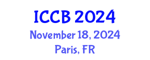 International Conference on Computational Biology (ICCB) November 18, 2024 - Paris, France