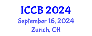 International Conference on Computational Biology (ICCB) September 16, 2024 - Zurich, Switzerland
