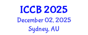 International Conference on Computational Biology (ICCB) December 02, 2025 - Sydney, Australia