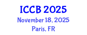 International Conference on Computational Biology (ICCB) November 18, 2025 - Paris, France