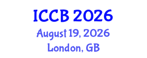 International Conference on Computational Biology (ICCB) August 19, 2026 - London, United Kingdom