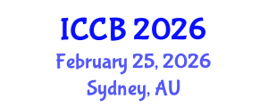 International Conference on Computational Biology (ICCB) February 25, 2026 - Sydney, Australia