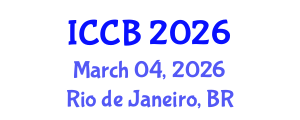 International Conference on Computational Biology (ICCB) March 04, 2026 - Rio de Janeiro, Brazil