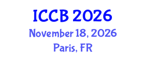 International Conference on Computational Biology (ICCB) November 18, 2026 - Paris, France