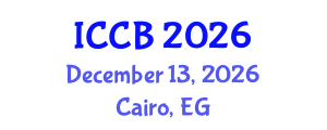 International Conference on Computational Biomechanics (ICCB) December 13, 2026 - Cairo, Egypt International Conference on Computational Biomechanics (ICCB) December 13, 2026 - Cairo, Egypt