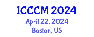 International Conference on Computational Chemistry and Modelling (ICCCM) April 22, 2024 - Boston, United States