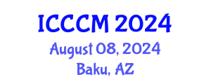 International Conference on Computational Chemistry and Modelling (ICCCM) August 08, 2024 - Baku, Azerbaijan