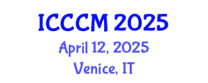 International Conference on Computational Chemistry and Modelling (ICCCM) April 12, 2025 - Venice, Italy