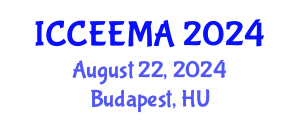 International Conference on Computational Electromagnetics, Electrodynamics, Methods and Applications (ICCEEMA) August 22, 2024 - Budapest, Hungary