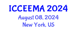 International Conference on Computational Electromagnetics, Electrodynamics, Methods and Applications (ICCEEMA) August 08, 2024 - New York, United States