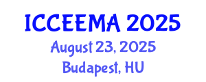 International Conference on Computational Electromagnetics, Electrodynamics, Methods and Applications (ICCEEMA) August 23, 2025 - Budapest, Hungary