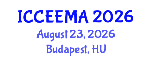 International Conference on Computational Electromagnetics, Electrodynamics, Methods and Applications (ICCEEMA) August 23, 2026 - Budapest, Hungary