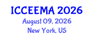 International Conference on Computational Electromagnetics, Electrodynamics, Methods and Applications (ICCEEMA) August 09, 2026 - New York, United States