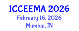 International Conference on Computational Electromagnetics, Electrodynamics, Methods and Applications (ICCEEMA) February 16, 2026 - Mumbai, India International Conference on Computational Electromagnetics, Electrodynamics, Methods and Applications (ICCEEMA) February 16, 2026 - Mumbai, India