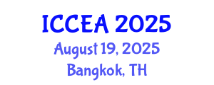 International Conference on Computational Engineering and Applications (ICCEA) August 19, 2025 - Bangkok, Thailand