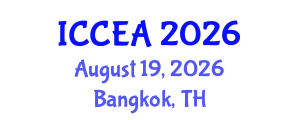 International Conference on Computational Engineering and Applications (ICCEA) August 19, 2026 - Bangkok, Thailand