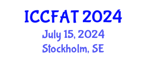 International Conference on Computational Finance and Algorithmic Trading (ICCFAT) July 15, 2024 - Stockholm, Sweden