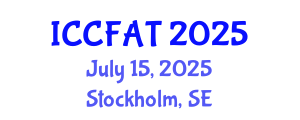 International Conference on Computational Finance and Algorithmic Trading (ICCFAT) July 15, 2025 - Stockholm, Sweden