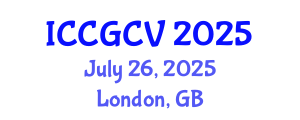 International Conference on Computational Geometry and Computer Vision (ICCGCV) July 26, 2025 - London, United Kingdom
