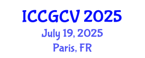 International Conference on Computational Geometry and Computer Vision (ICCGCV) July 19, 2025 - Paris, France