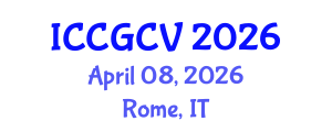 International Conference on Computational Geometry and Computer Vision (ICCGCV) April 08, 2026 - Rome, Italy