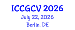 International Conference on Computational Geometry and Computer Vision (ICCGCV) July 22, 2026 - Berlin, Germany